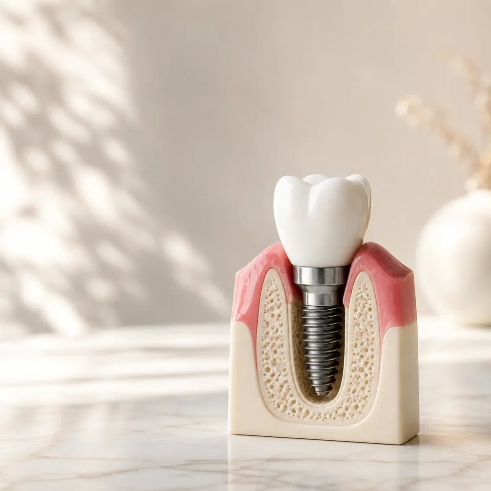 Dental implant consultation at COSMOGLOW in Barcelona